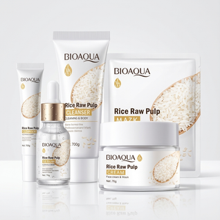 Kit de Skincare de Arroz Bioaqua
