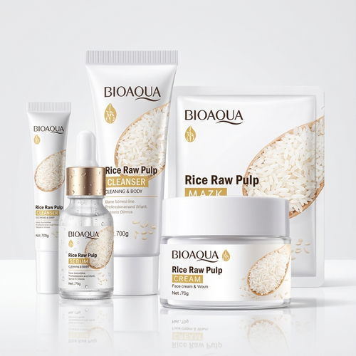 Kit de Skincare de Arroz Bioaqua